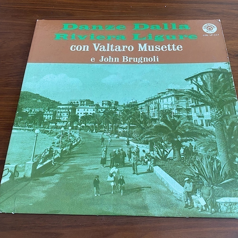 Danze Dalla Riviera Ligure con Valtaro Mussete e John Brugnoli Vinyl Album